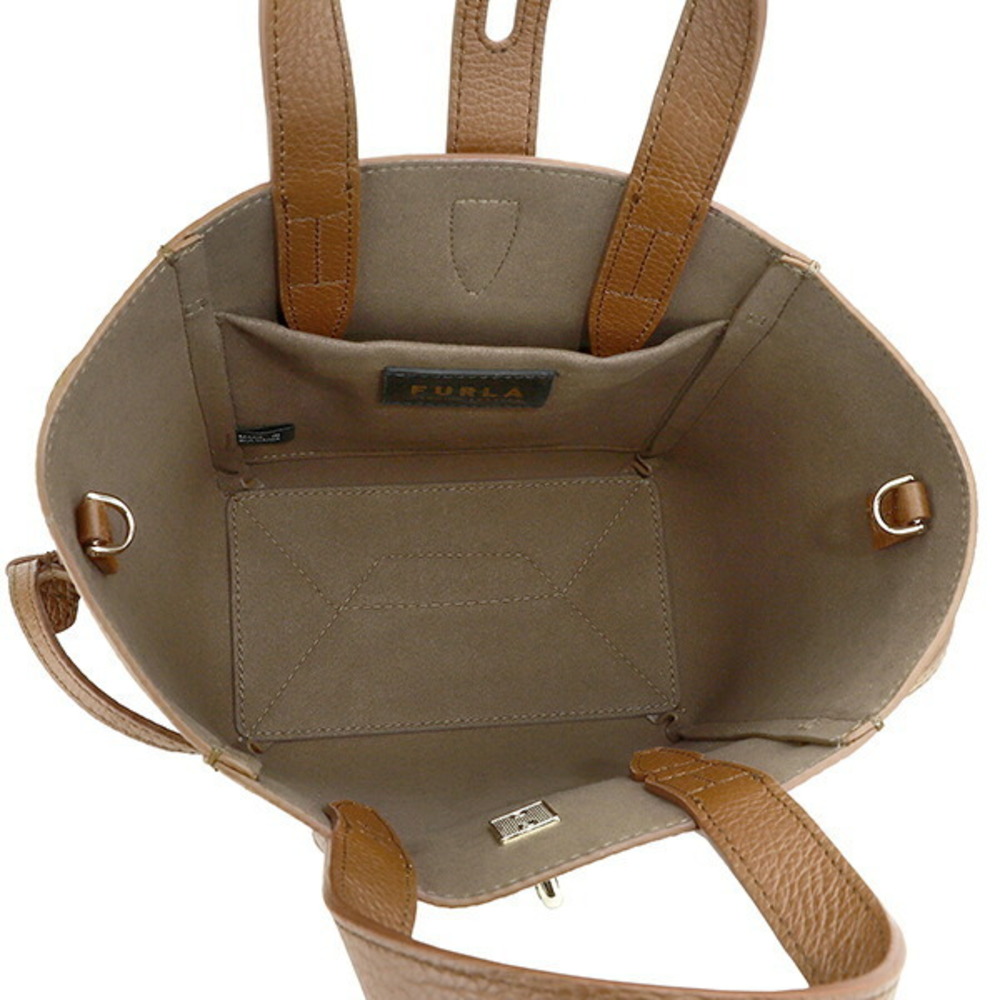 Furla Handbag Net Brown - Picture 5 of 9